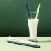 Create Solutions BPA Free Flexible Foldable Silicone Water Drink Straws by Kinshing – Safe & Durable Design