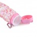 Create Unique Triple Silicone Collapsible Water Bottle with Straps for Presents by Kinshing – Safe & Durable Design