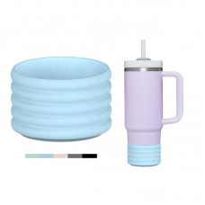 Customized 40oz Tumbler Water Bottle Protective Silicone Boot Sleeve