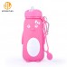 Customized Cartoon Penguin Design Foldable Silicone Outdoor Drinking Water Bottle by Kinshing – Safe & Durable Design