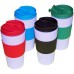 Customized Eco-Friendly Heat-Resistant Silicone Water Bottle Sleeve for Protection by Kinshing – Safe & Durable Design