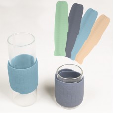Customized Heat-Resistant Adjustable Silicone Coffee Cup Protective Sleeve