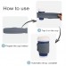 Customized Heat-Resistant Adjustable Silicone Coffee Cup Protective Sleeve by Kinshing – Safe & Durable Design