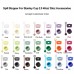 Customized Personalized Stanley Cup Drinking Silicone Straw Topper Cover by Kinshing – Safe & Durable Design