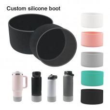 Factory Supply Pet Water Feeding Bowl Anti-Slip Silicone Bottom Sleeve