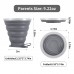 Factory Supply Reusable BPA Free Silicone Collapsible Coffee Drink Cup by Kinshing – Safe & Durable Design