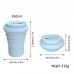 Factory Supply Travel Silicone Collapsible Coffee Cup with Lid and Straw by Kinshing – Safe & Durable Design
