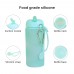 Factory Wholesale Reusable BPA Free Outdoor Foldable Silicone Travel Water Bottle by Kinshing – Safe & Durable Design