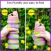 OEM BPA Free Gym and Travel Collapsible Silicone Sports Water Bottle by Kinshing – Safe & Durable Design