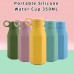 OEM BPA Free Kids Children School Students Silicone Water Bottle with Straw by Kinshing – Safe & Durable Design