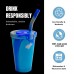 OEM BPA Free Parties Sports Outdoors Reusable 16oz Silicone Pint Glass Cups by Kinshing – Safe & Durable Design