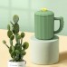 OEM Eco-Friendly Travel Outdoor Use Custom Silicone Drinking Cup with Lid by Kinshing – Safe & Durable Design