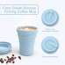 OEM Food Grade Convenient Travel Collapsible Silicone Coffee Cup by Kinshing – Safe & Durable Design