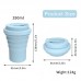 OEM Food Grade Convenient Travel Collapsible Silicone Coffee Cup by Kinshing – Safe & Durable Design