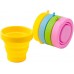 OEM Leak-Proof Pocket-Sized Camping Hiking Silicone Coffee Drinking Cup by Kinshing – Safe & Durable Design