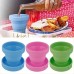 OEM Leak-Proof Pocket-Sized Camping Hiking Silicone Coffee Drinking Cup by Kinshing – Safe & Durable Design