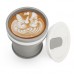 OEM Portable Collapsible BPA Free Pocket-Sized Silicone Coffee Camping Mug with Lid by Kinshing – Safe & Durable Design