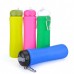 OEM Sport Water Bottle Foldable Slim Silicone Outdoor School Portable Drinking Bottles by Kinshing – Safe & Durable Design