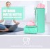 OEM Sport Water Bottle Foldable Slim Silicone Outdoor School Portable Drinking Bottles by Kinshing – Safe & Durable Design