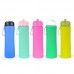 OEM Sport Water Bottle Foldable Slim Silicone Outdoor School Portable Drinking Bottles by Kinshing – Safe & Durable Design