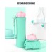 OEM Sport Water Bottle Foldable Slim Silicone Outdoor School Portable Drinking Bottles by Kinshing – Safe & Durable Design