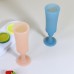 Wholesale Vintage Style Creative Contrast Color Silicone Wine Beer Glass Cup by Kinshing – Safe & Durable Design
