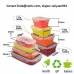 Bulk Wholesale Eco-Friendly 4 BPA-Free  Silicone Lunch Storage Containers by Kinshing–Reusable and Leakproof