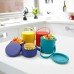 Bulk Wholesale Eco-Friendly Kids Adults Silicone Lunch Box Tiffin Box with Lids by Kinshing–Reusable and Leakproof