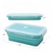 Bulk Wholesale Microwave Safe Portable Camping Silicone Food Container with Lid by Kinshing–Reusable and Leakproof