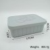 Bulk Wholesale Square Silicone Folding Food Storage Box with Lid by Kinshing–Reusable and Leakproof