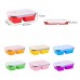 Custom Men Women Space-Saving Silicone Foldable Lunch Food  Container by Kinshing–Reusable and Leakproof