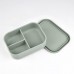 Custom Personalized Food Grade Microwave Safe Silicone Lunch Snack Box by Kinshing–Reusable and Leakproof