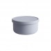 Customized Classic Fruit Salad Dinnerware Silicone Fresh Keeping Box with Lid by Kinshing–Reusable and Leakproof