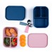 Customized Eco-Friendly 4 in 1 Reusable Collapsible Kids Silicone Lunch Meal Storage Container by Kinshing–Reusable and Leakproof