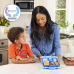 Customized Toddler School 5-Compartment Lunch Box with Spoon by Kinshing–Reusable and Leakproof