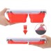 Factory Made Food Grade Collapsible Folding Silicone Food Storage Box with Lids by Kinshing–Reusable and Leakproof