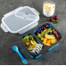Factory Made Food Grade Collapsible Folding Silicone Food Storage Box with Lids by Kinshing–Reusable and Leakproof