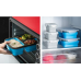 Factory Made Food Grade Collapsible Folding Silicone Food Storage Box with Lids by Kinshing–Reusable and Leakproof