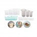 Factory Offer Fruit Vegetable Snacks 8pcs Reusable Silicone Food Bag Set by Kinshing–Reusable and Leakproof