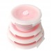 Factory Supply 4 Pcs Collapsible Microwaveable Silicone Food Container by Kinshing–Reusable and Leakproof