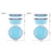 Factory Supply Eco Friendly 350ml 500ml 800ml 1200ml Two Colors Folding Silicone Lunch Box by Kinshing–Reusable and Leakproof