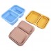 Factory Supply Food Grade Children Baby Silicone Collapsible Lunch Plate by Kinshing–Reusable and Leakproof