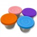 Factory Supply Mini Round 2oz 3oz Stainless Steel Sauce Container with Silicone Lid by Kinshing–Reusable and Leakproof
