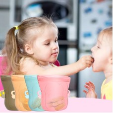 OEM Food Grade Kids Toddlers Reusable Zip Silicone Snack Storage Bag