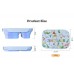 OEM Microwave Safe Children Kids BPA Free Collapsible Silicone Lunch Box by Kinshing–Reusable and Leakproof