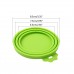 OEM Portable Dogs Cats Kitchen Pet Food Fresh Silicone Foldable Container by Kinshing–Reusable and Leakproof