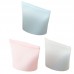 OEM Transparent Reusable Hot Water Refrigerator Leak Proof Silicone Food Storage Bag by Kinshing–Reusable and Leakproof