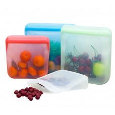 Wholesale Customized Food Grade Waterproof Silicone Food Storage Bag