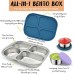 Wholesale School Office Stainless Steel Lunch Box with Silicone Lid by Kinshing–Reusable and Leakproof