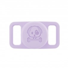 Custom Anti Lost Protective Dog Silicone Pet Air Tag Collar Holder